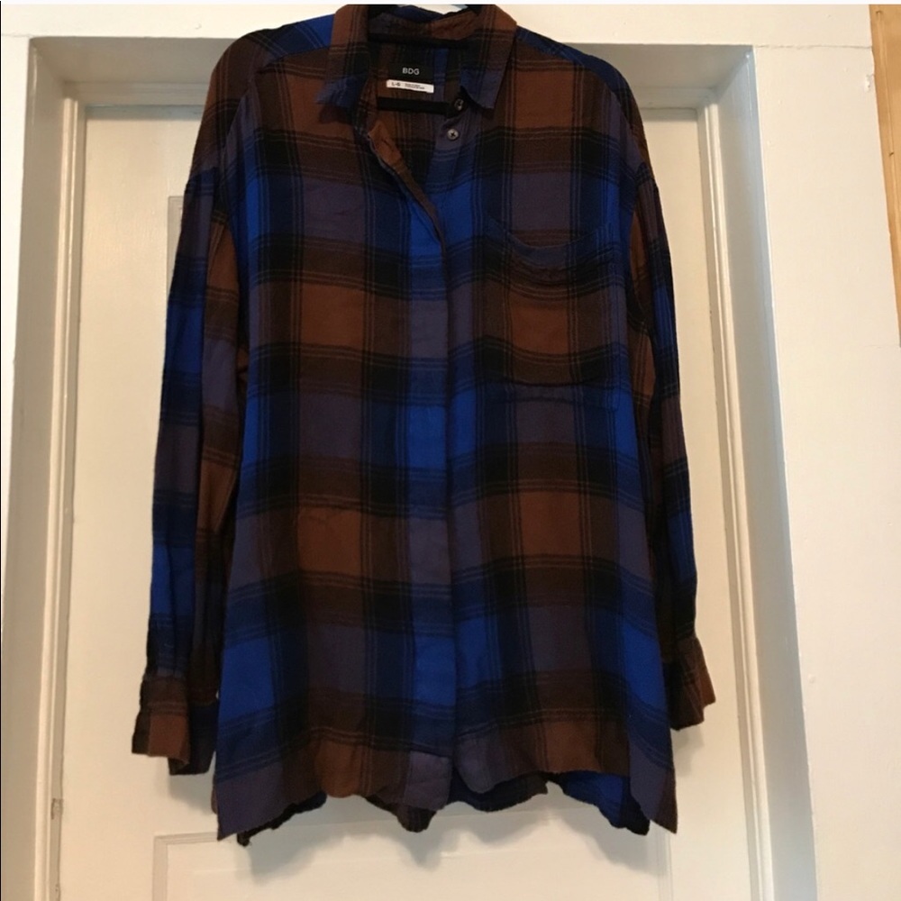 Flannel long sleeve shirt